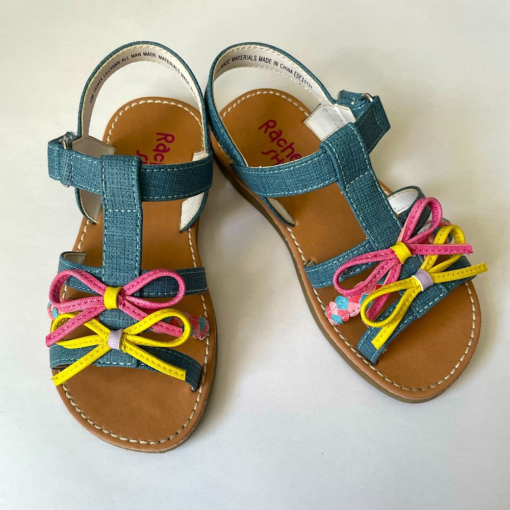 Rachel Shoes Toddler Sandals. Size 10